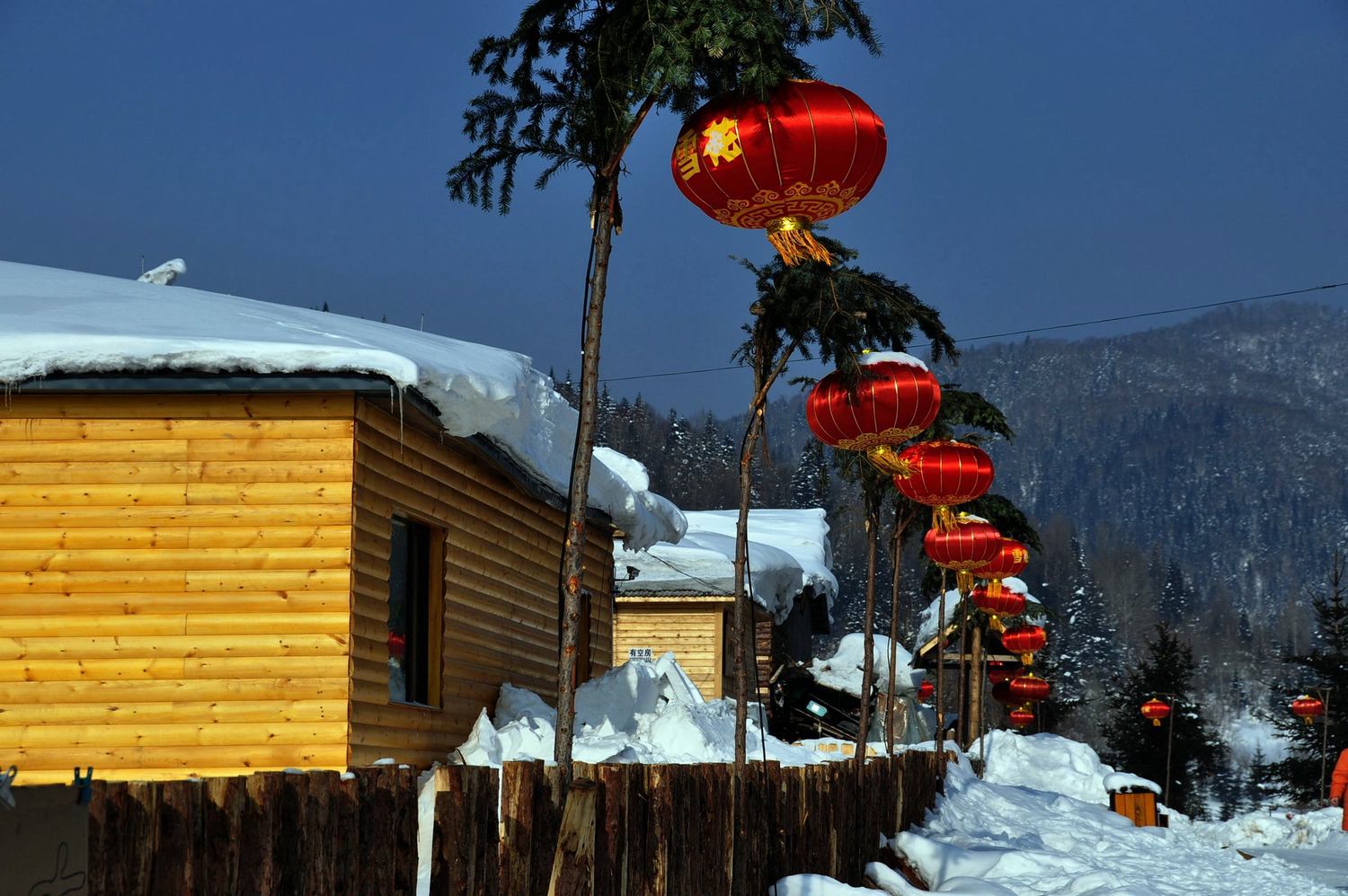 雪乡雪景一