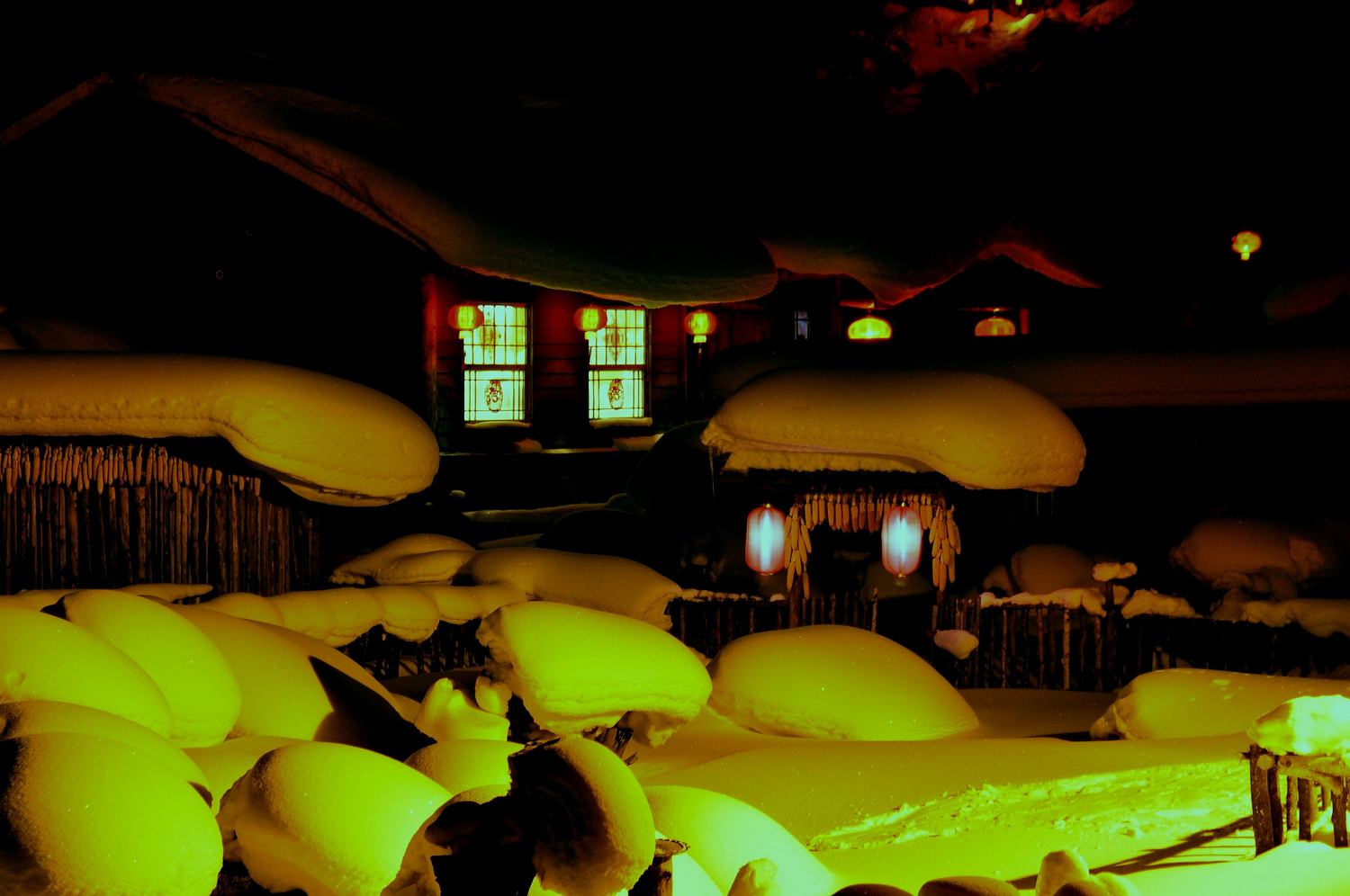 雪乡雪景四