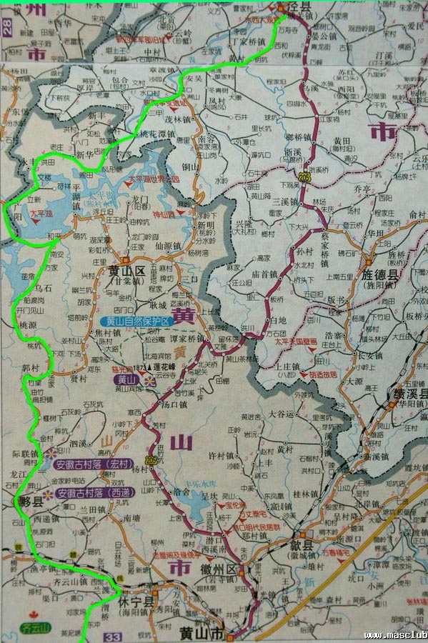 五一皖南山水骑行