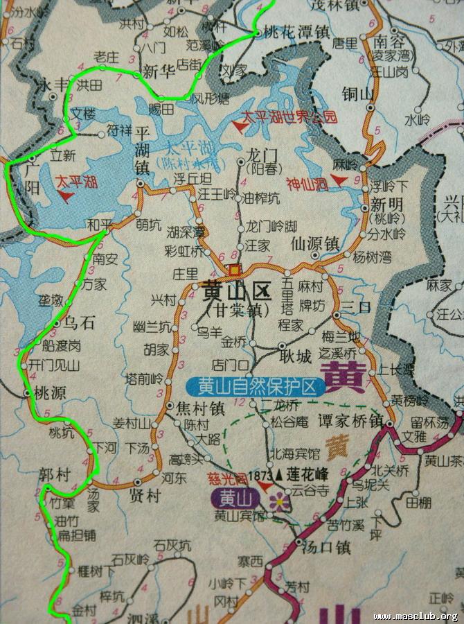 五一皖南山水骑行